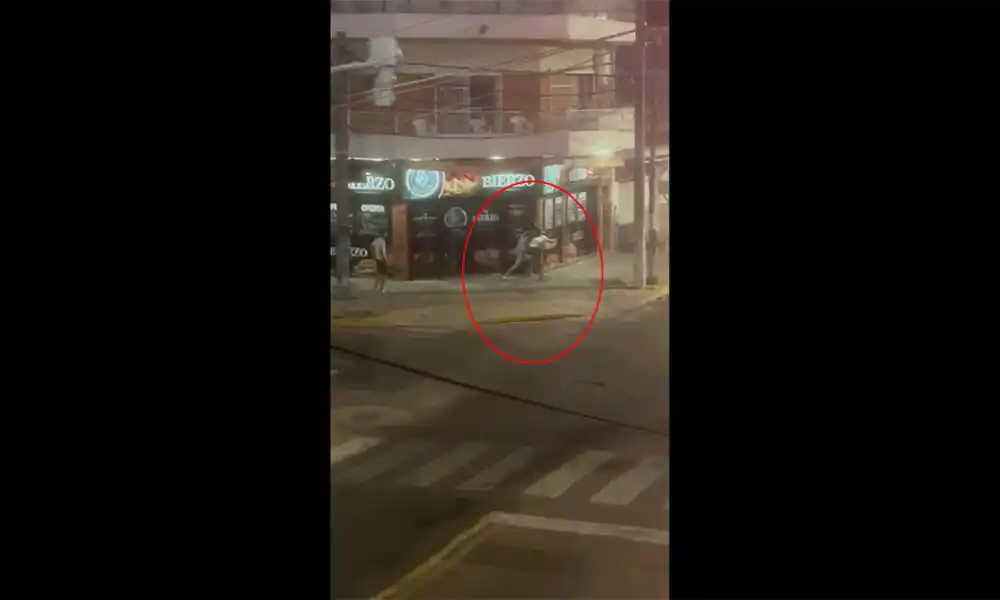 Violenta madrugada en Tres de Febrero.