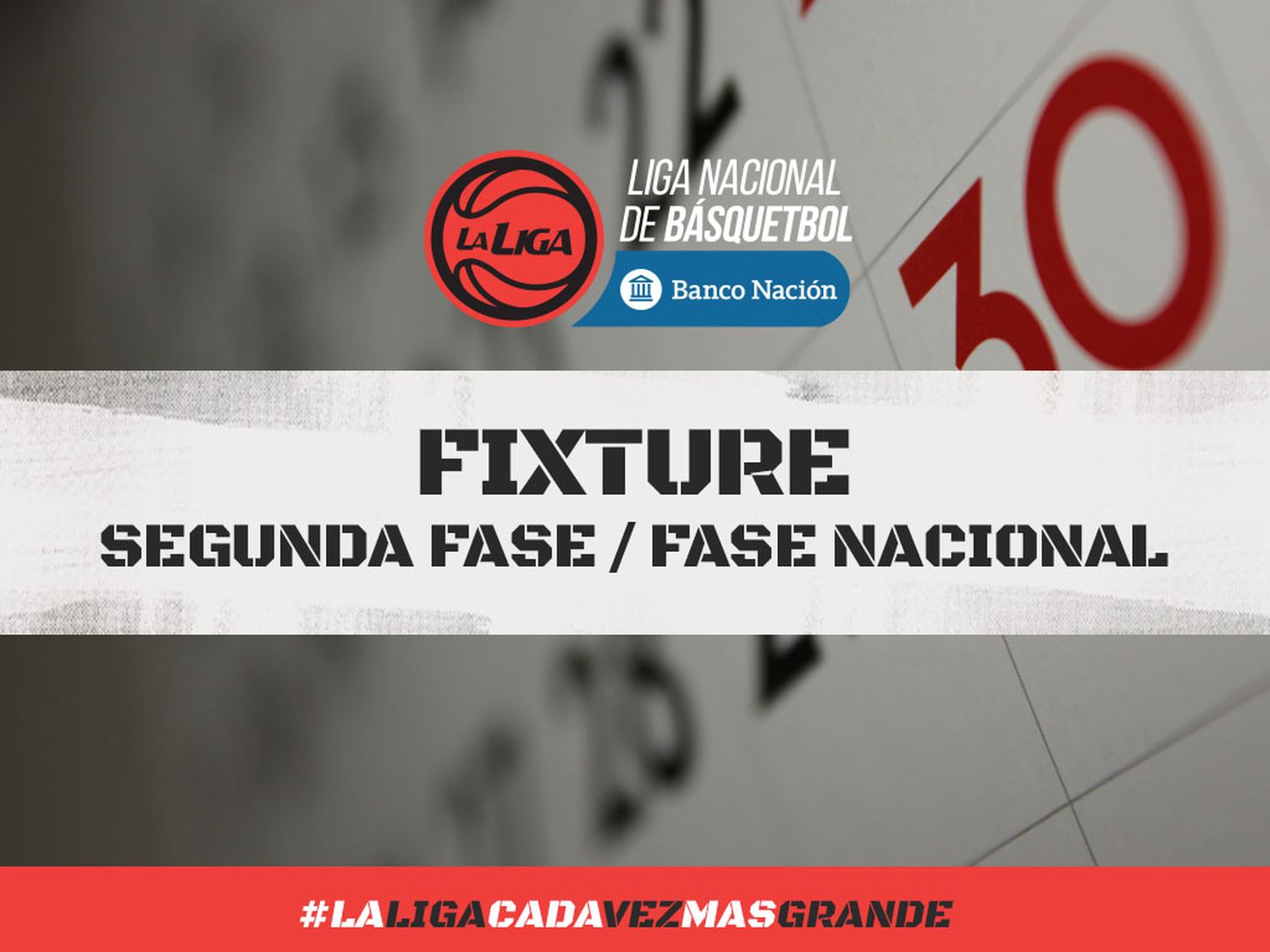 La Fase Nacional tiene fixture