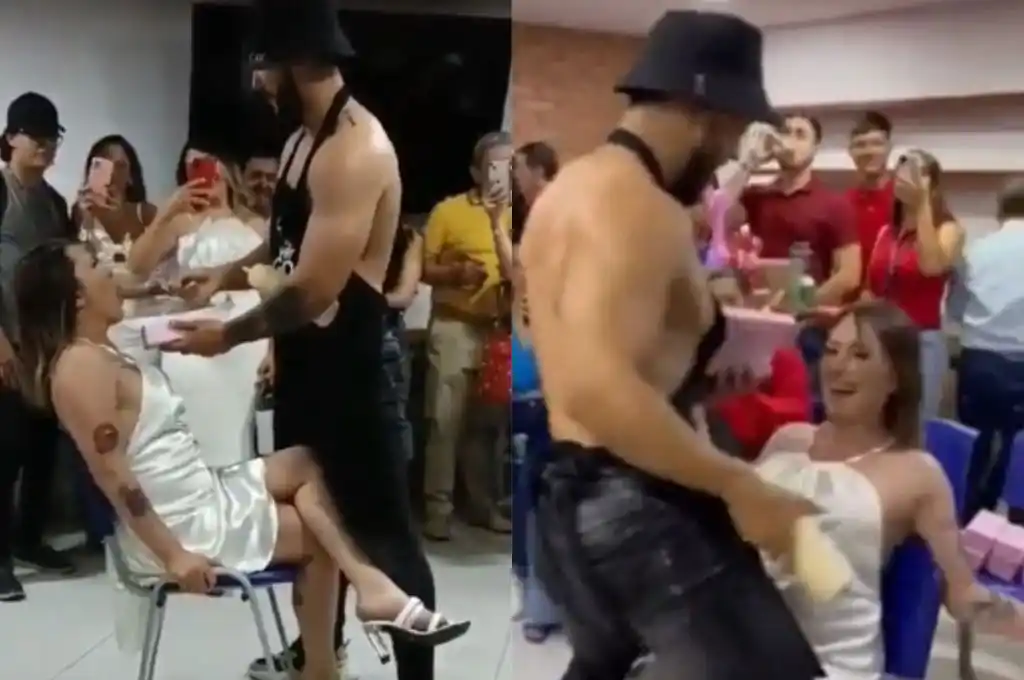 La jueza Vivian Polanía se mostró a pura diversión en instalaciones judiciales