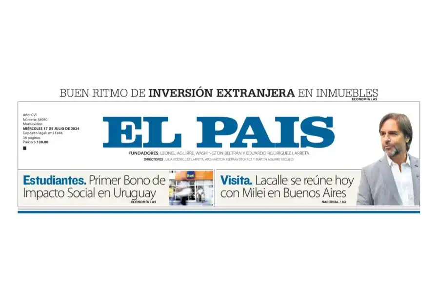 La noticia fue confirmada solo por medios uruguayos