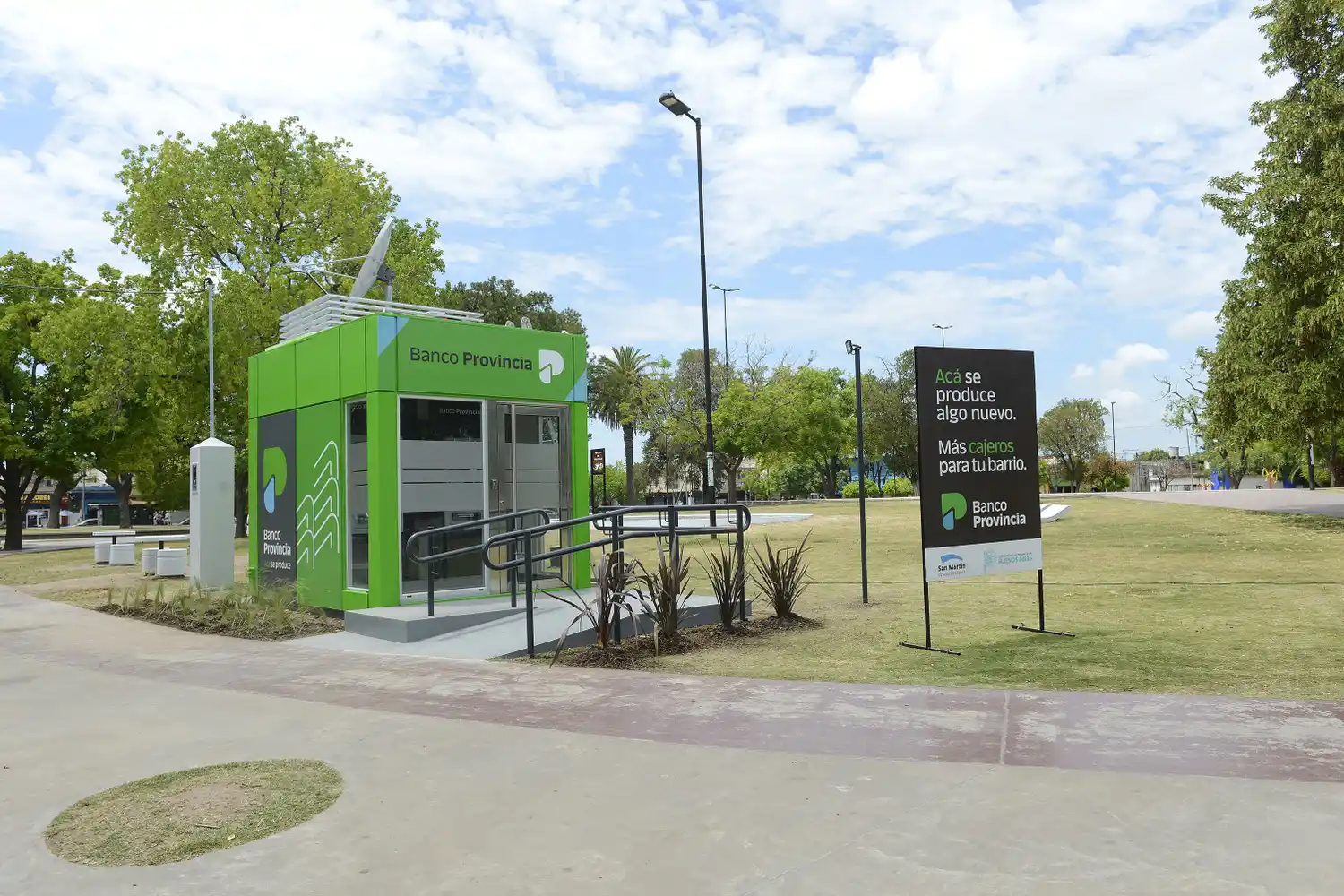 Banco Provincia instaló más de cien nuevos cajeros automáticos