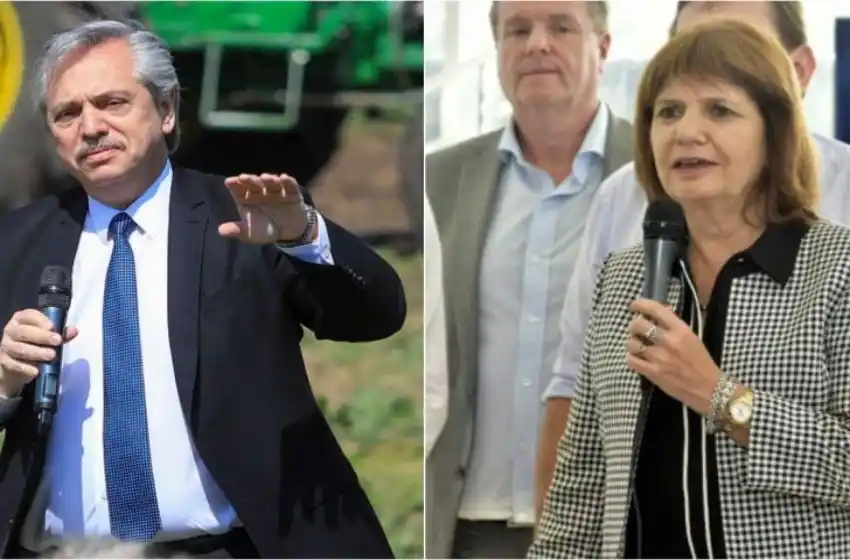Fuerte cruce entre Alberto Fernández y Patricia Bullrich: gatillo fácil, narcos, “chorros” y Cristina Kirchner