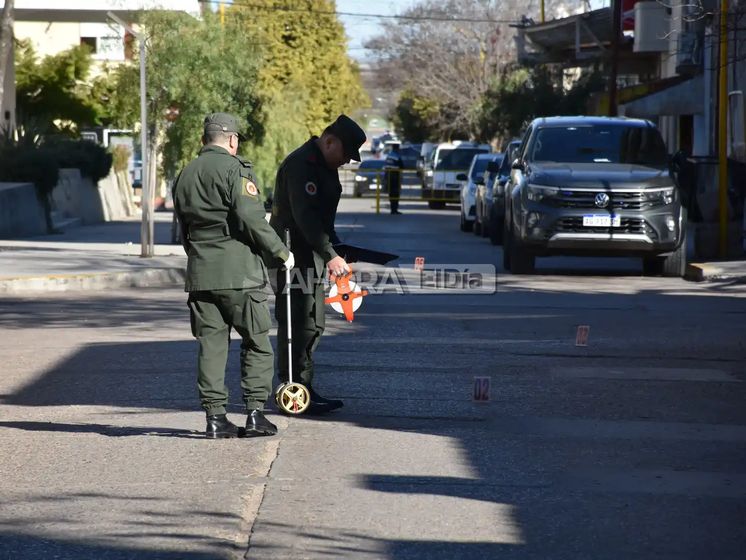 Gendarmería realizó la primera parte de la pericia por la muerte de Maycol Gutiérrez