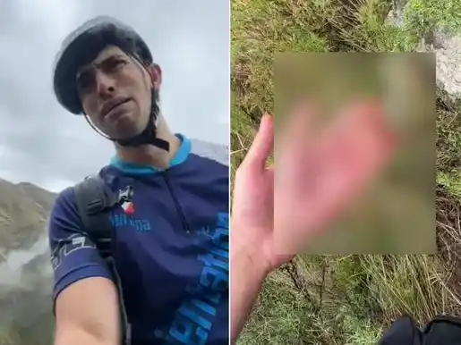 Impactante: se conoció el video del accidente de Gerónimo Arias