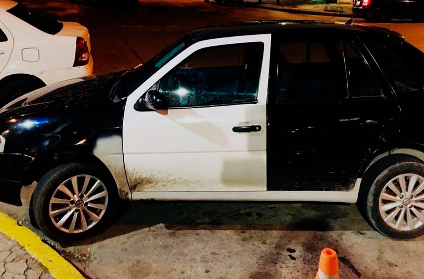 Se fugaron luego de robar una rueda, fueron detenidos 
