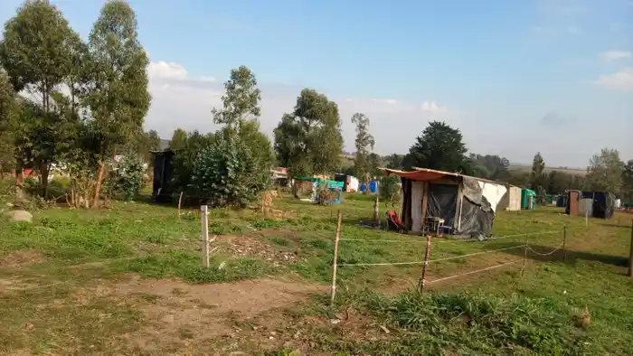 Identificaron a tres grupos en la toma de La Movediza