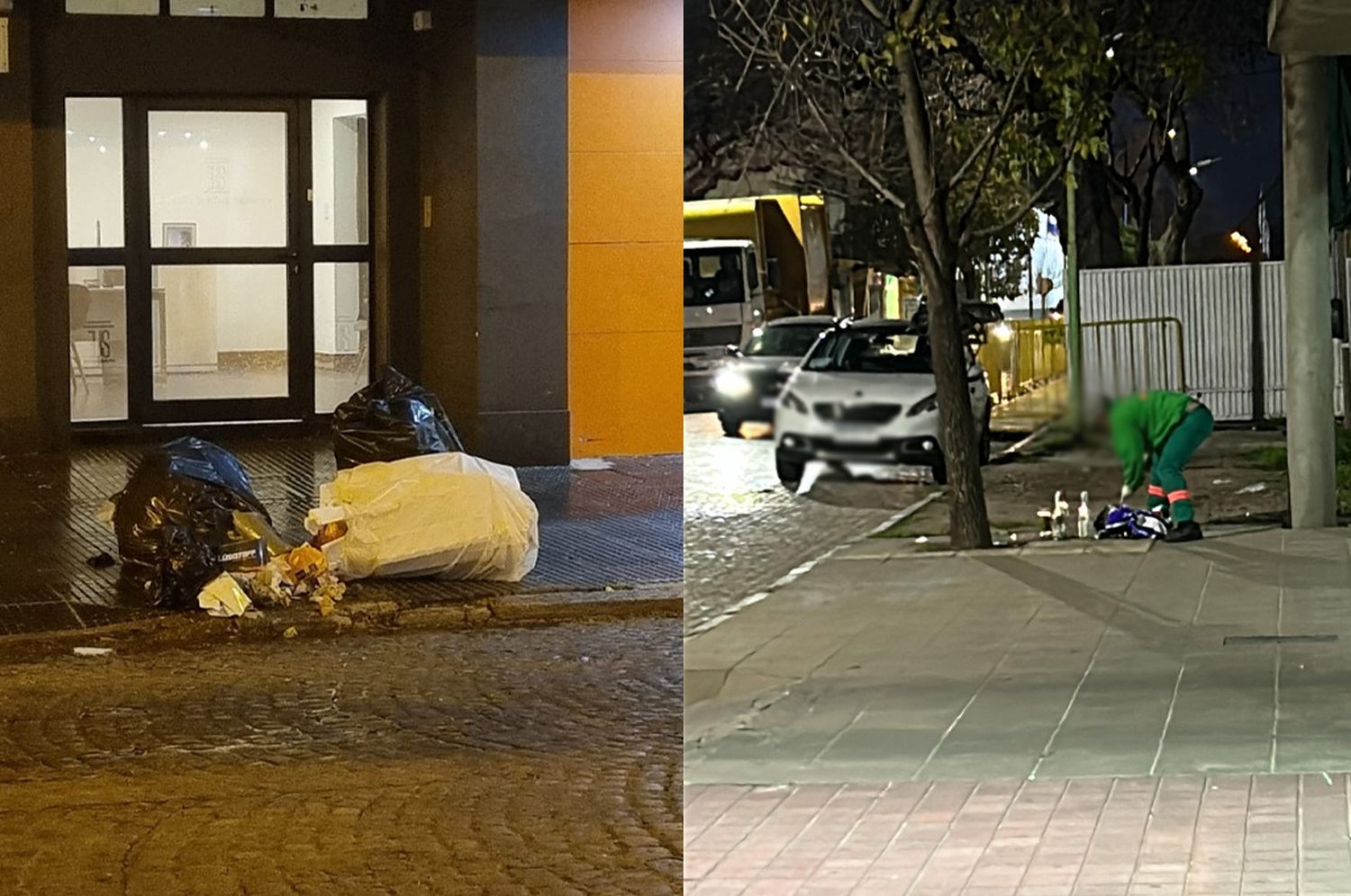 Basura en el microcentro