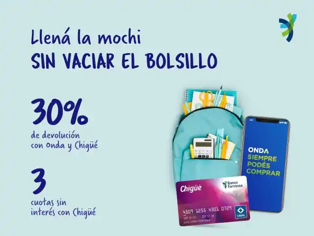 ÚTILES ESCOLARES CON 30% DE DESCUENTO Y 3 CUOTAS SIN INTERÉS