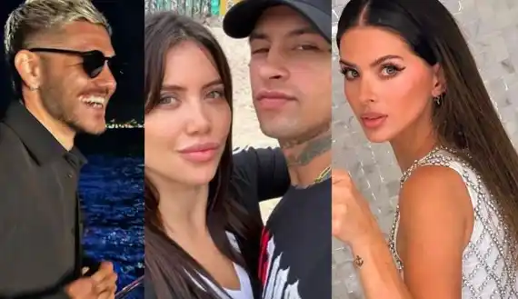 Un cruce increíble en la noche porteña: los detalles del encuentro entre Wanda Nara, La China Suárez, Mauro Icardi y L-Gante