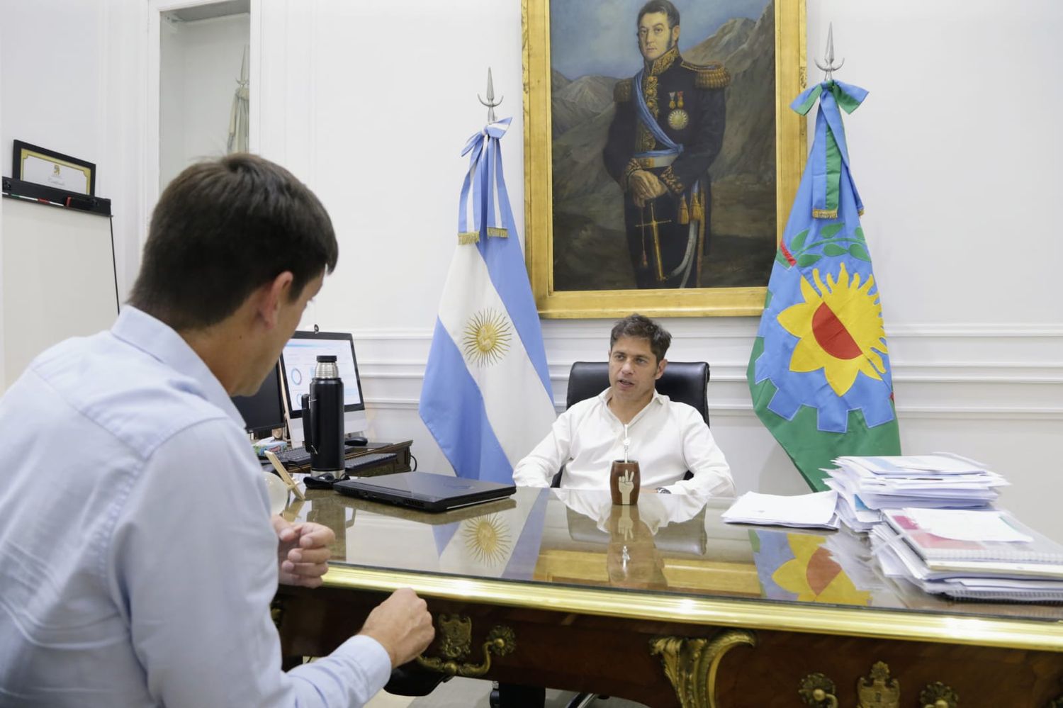 Iparraguirre se reunió con Kicillof para seguir planificando inversiones y obras para Tandil