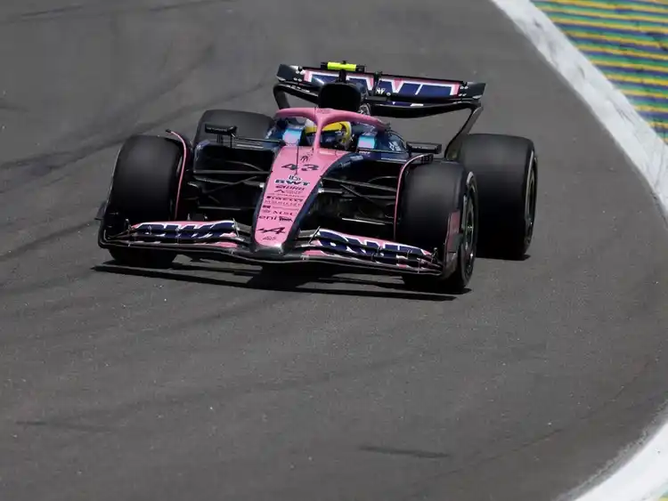 Colapinto, confirmado por Alpine como piloto para el 2026, largara 16º la carrera Sprint del GP de Brasil