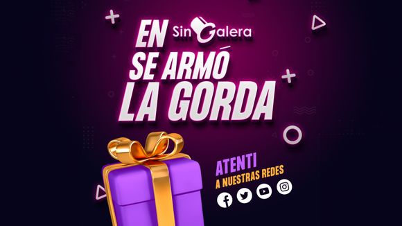 Se armó la gorda en Sin Galera TV y hay más de cuarto millón de pesos en premios