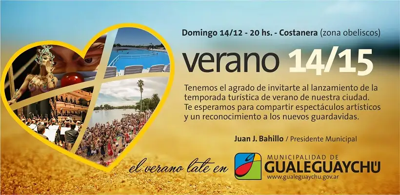 Esta noche se realiza el lanzamiento oficial de la temporada de verano 2015