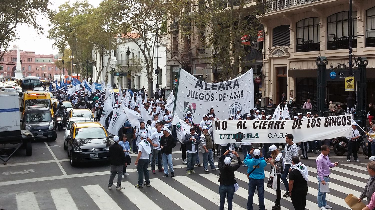 Los trabajadores del juego van al paro en rechazo del "impuestazo"