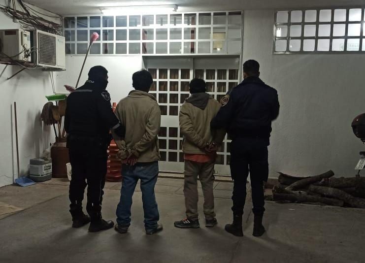 Detenidos en Morteros