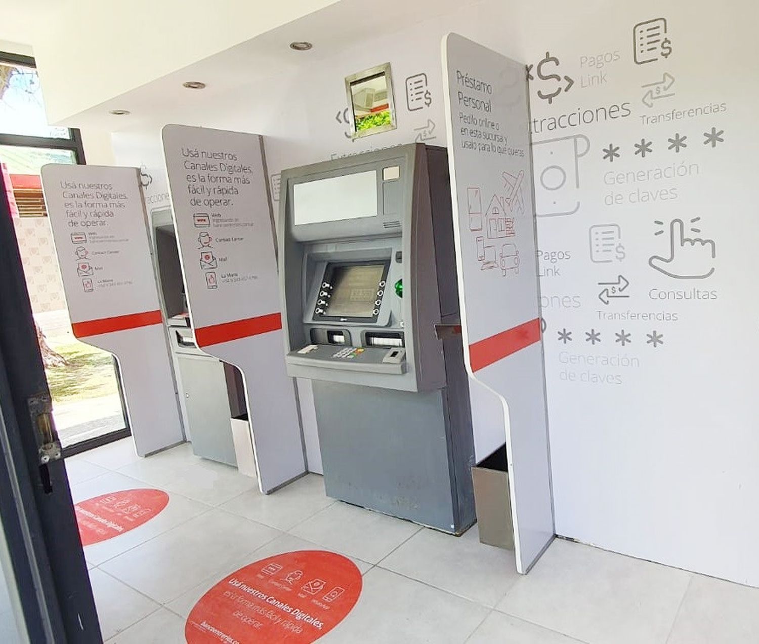 Banco Entre Ríos instaló un segundo cajero automático