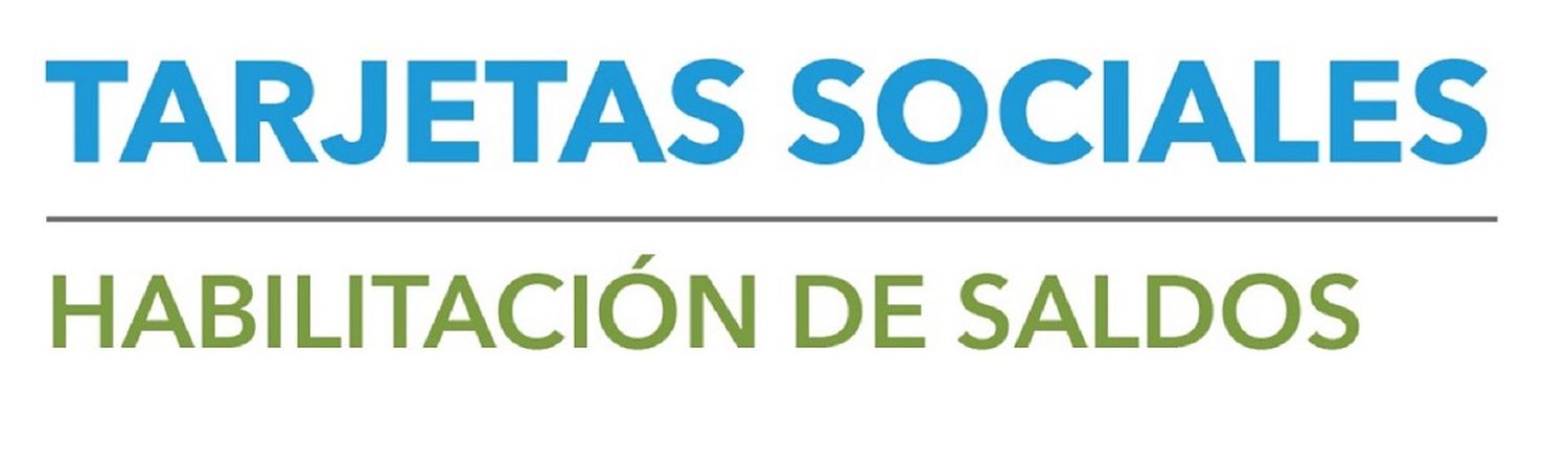 Este lunes se acreditaron  las tarjetas sociales