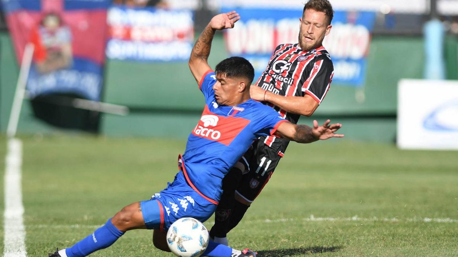 Tigre ganaba 1-0 con gol del uruguayo Brahian Aleman.