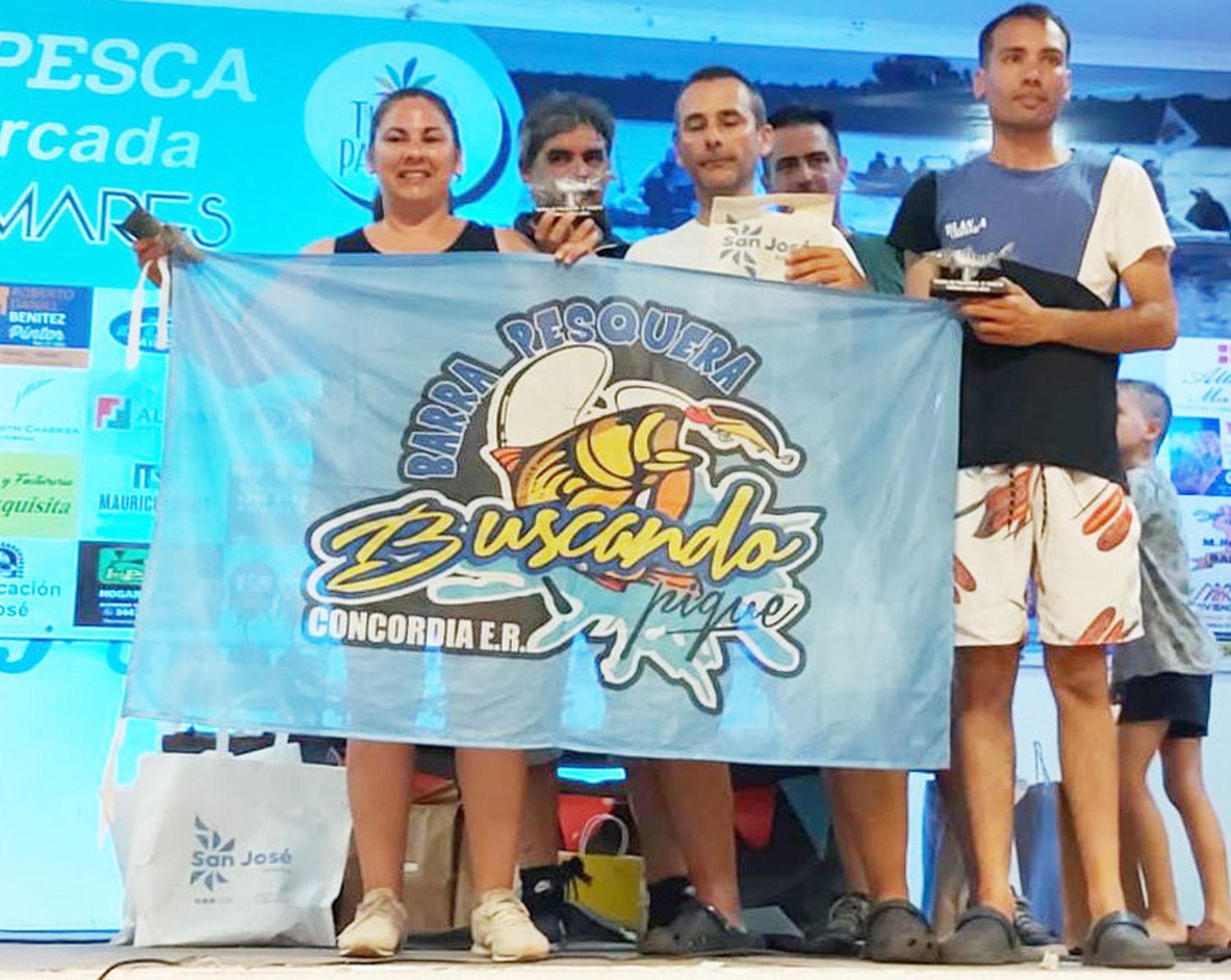 Sexto puesto para la Barra Pesquera de Concordia en el Concurso de Pesca Variada