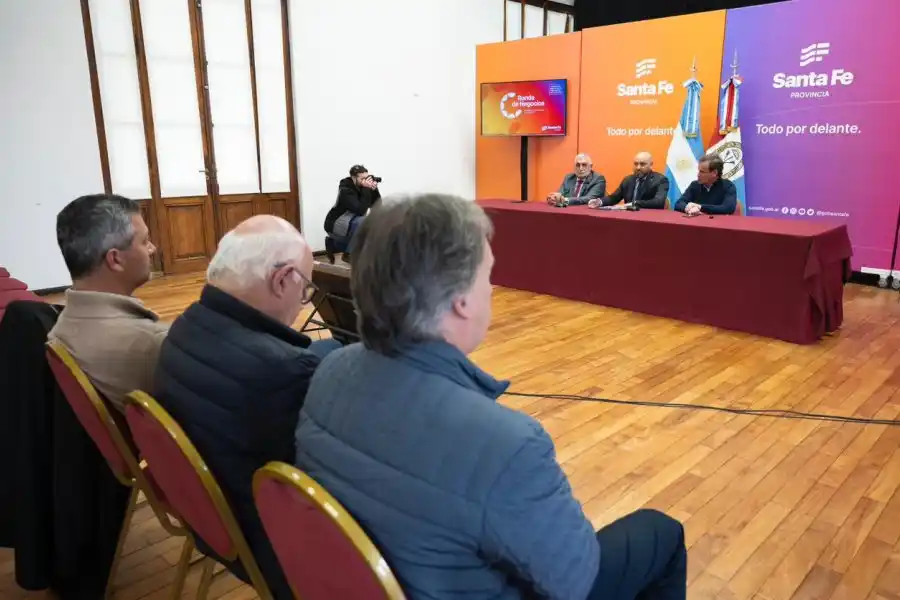 Provincia presentó la ronda de negocios “Santa Fe y la Industria en el centro”