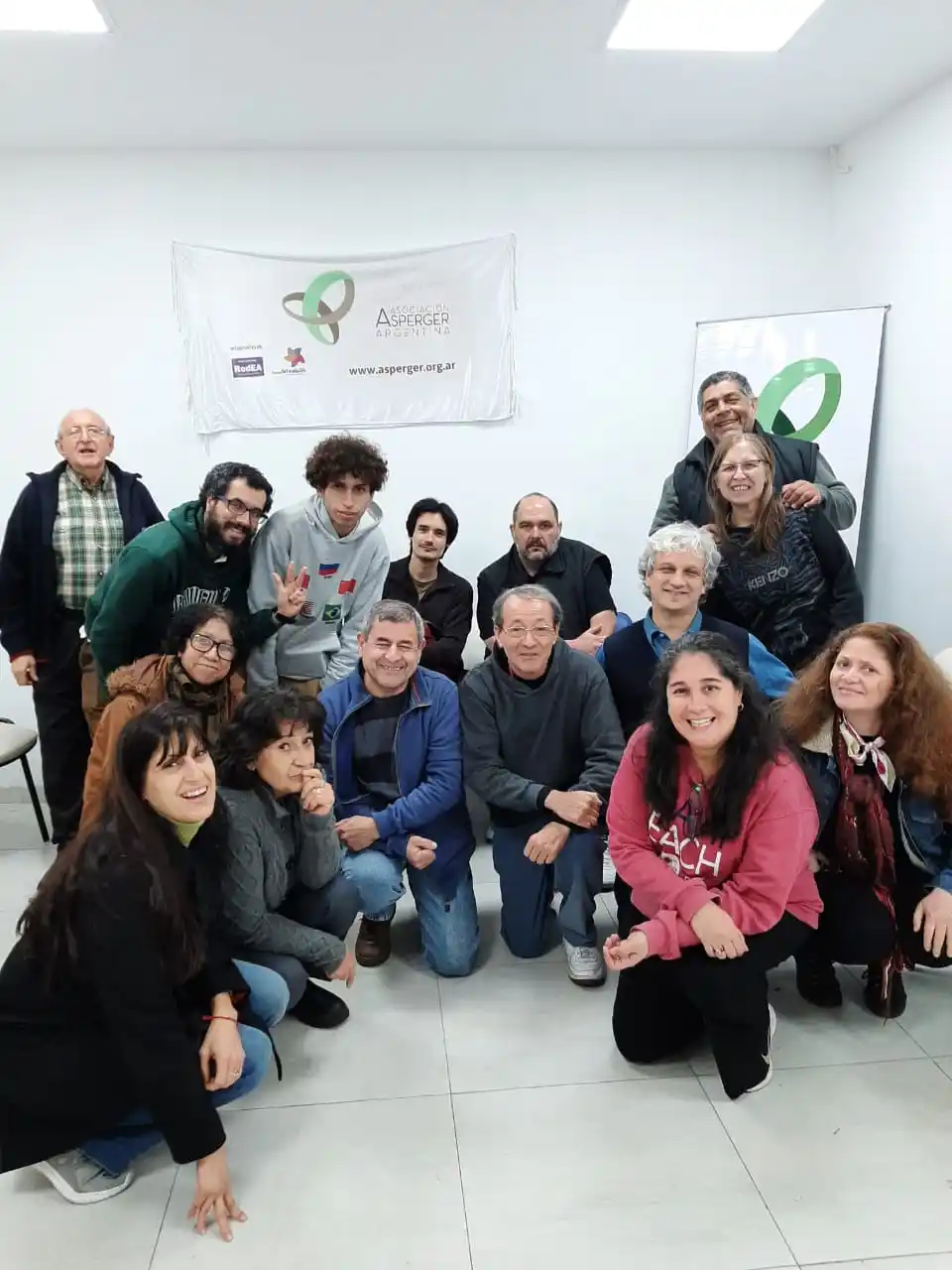 Miembros de la Fundación Asperger Argentina.