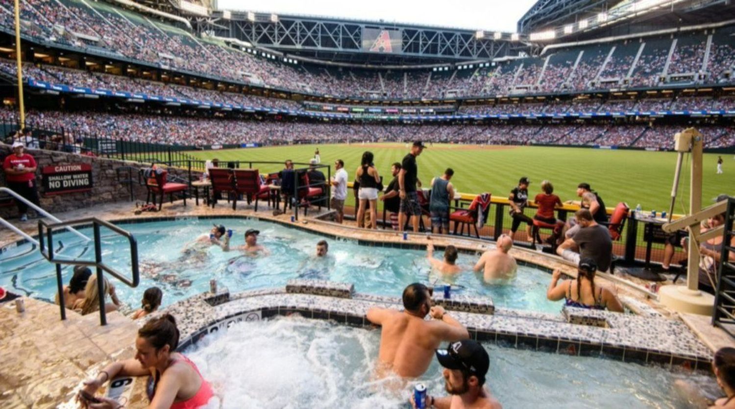 ¿Cuánto cuesta estar en la piscina del Chase Field en la serie mundial?