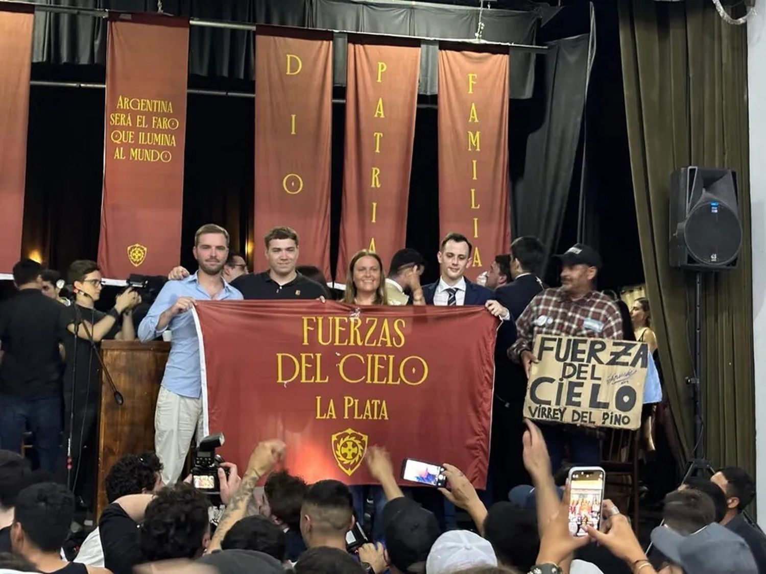 Lanzaron la agrupación “Las Fuerzas del Cielo” desde San Miguel: Aseguran ser “el brazo armado” libertario