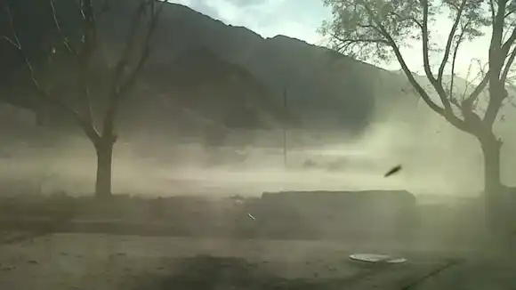 Alerta amarillo por vientos fuertes en siete provincias de Argentina