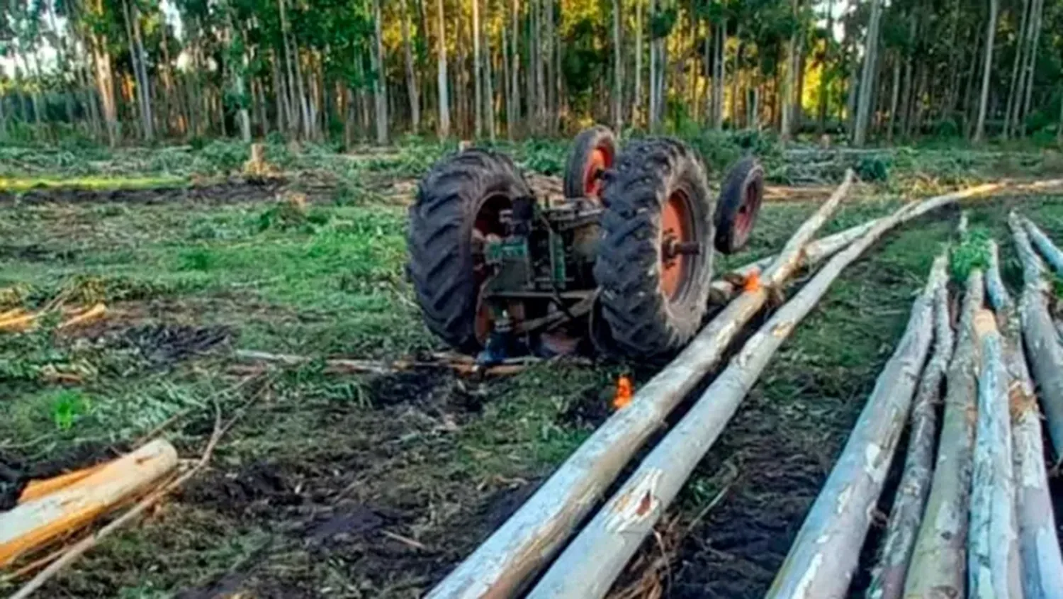 Trágico accidente laboral: murió un trabajador aplastado por un tractor