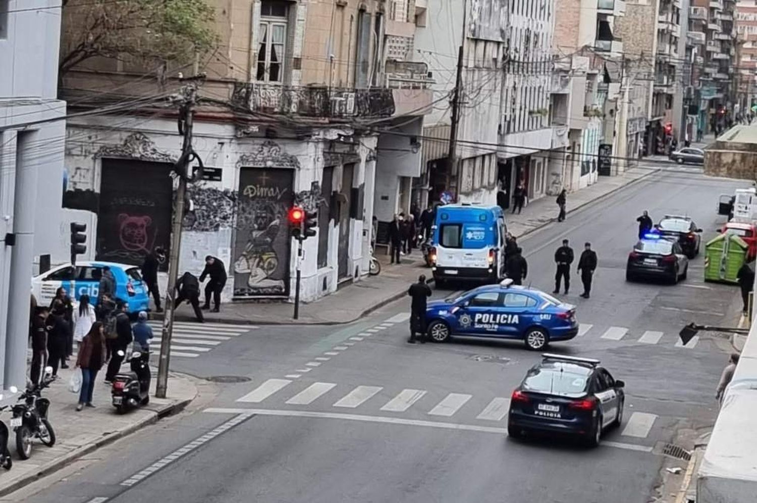 Rosario: quedó preso un conductor que empezó a los tiros para evitar un supuesto robo