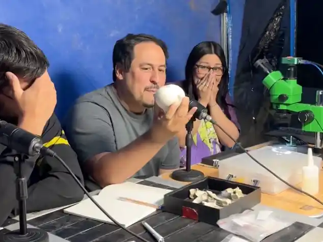 Encuentran en Argentina el huevo de dinosaurio mejor conservado del mundo