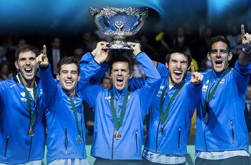 Argentina será cabeza de serie en el sorteo de la nueva Copa Davis
