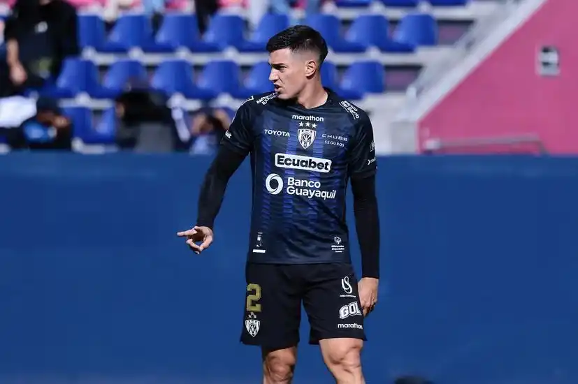 García Basso en su último club, Independiente Del Valle.