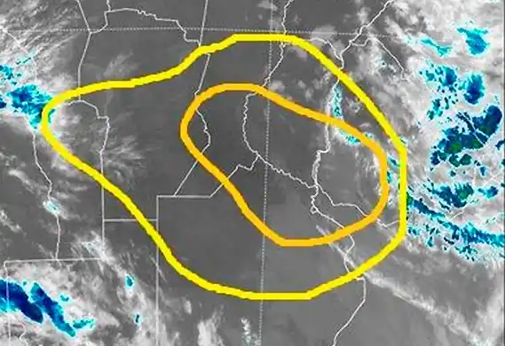 Alerta por tormentas: Advierten sobre "fuertes cambios de tiempo"
