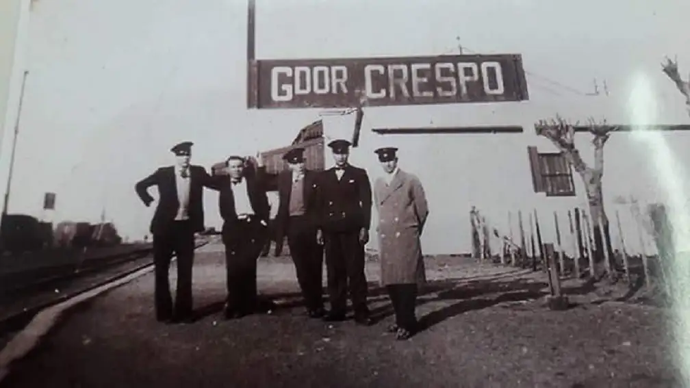 De estación ferroviaria a ciudad: el origen de Crespo según Orlando Britos