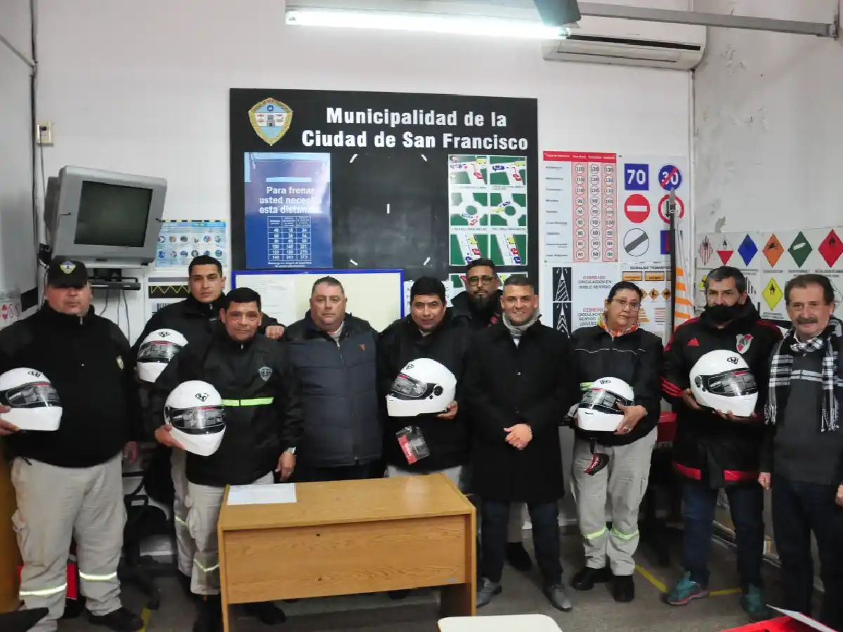 El municipio entregó nuevos materiales de seguridad para Policía Municipal 