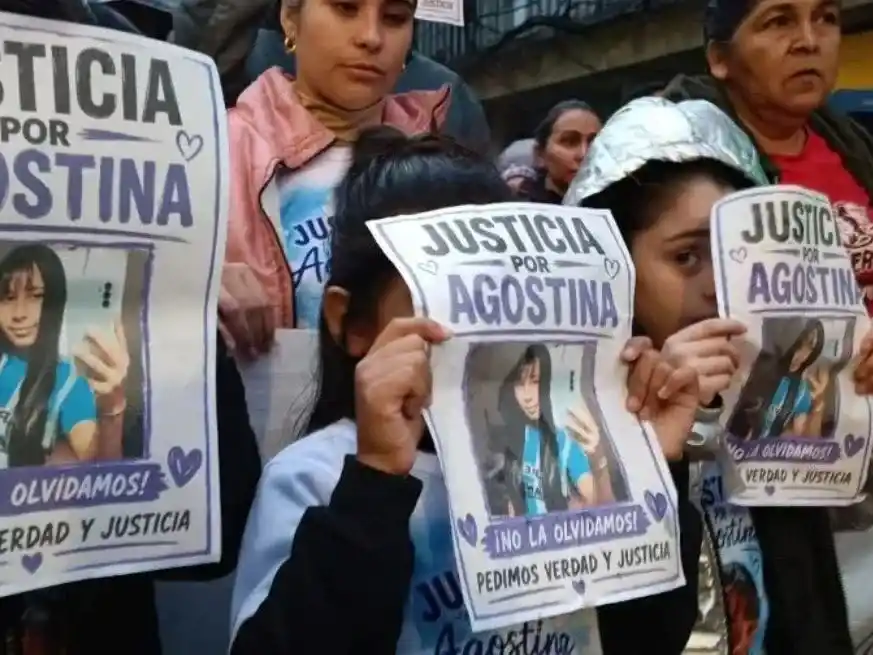 Una despedida marcada por el pedido de justicia.