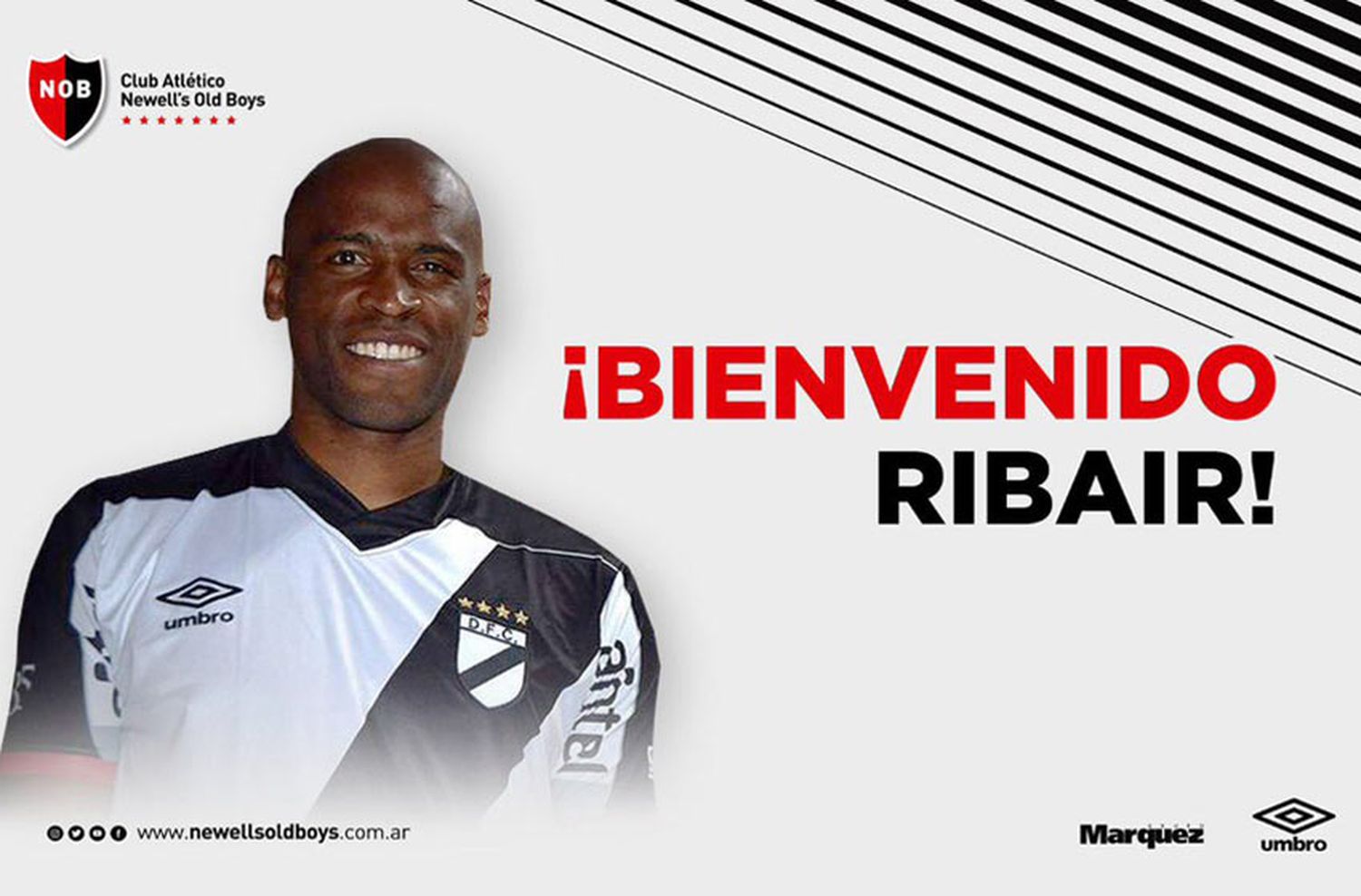 Newell’s oficializó la llegada de Ribair Rodríguez
