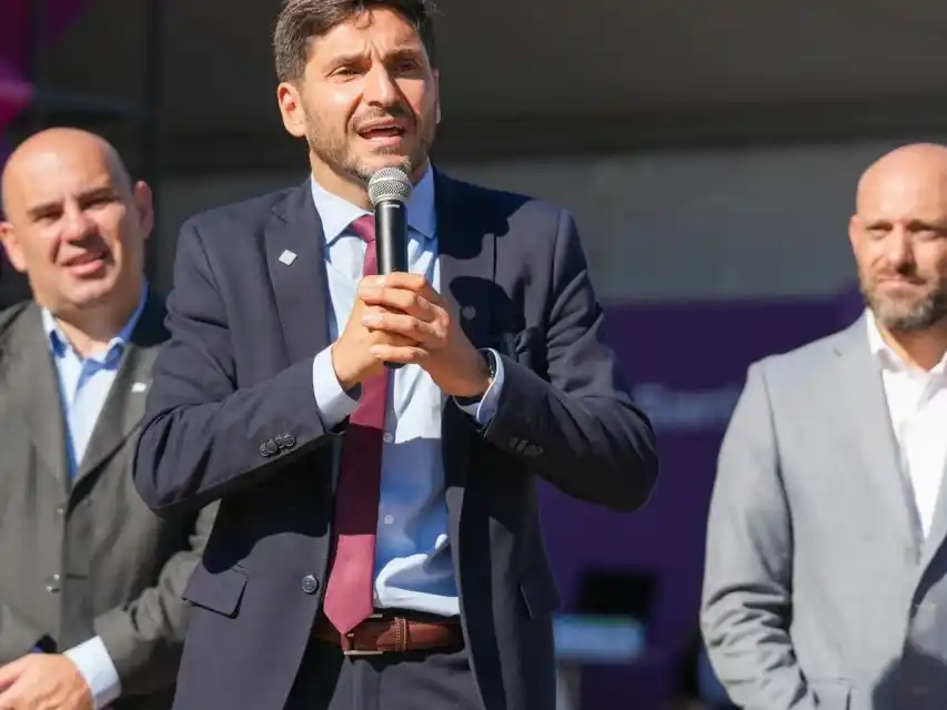 Maximiliano Pullaro encabezó este martes el acto de apertura de la edición 2025 de TodoLáctea.