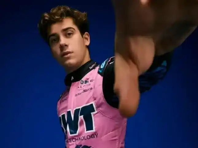 colapinto  tests  alpine