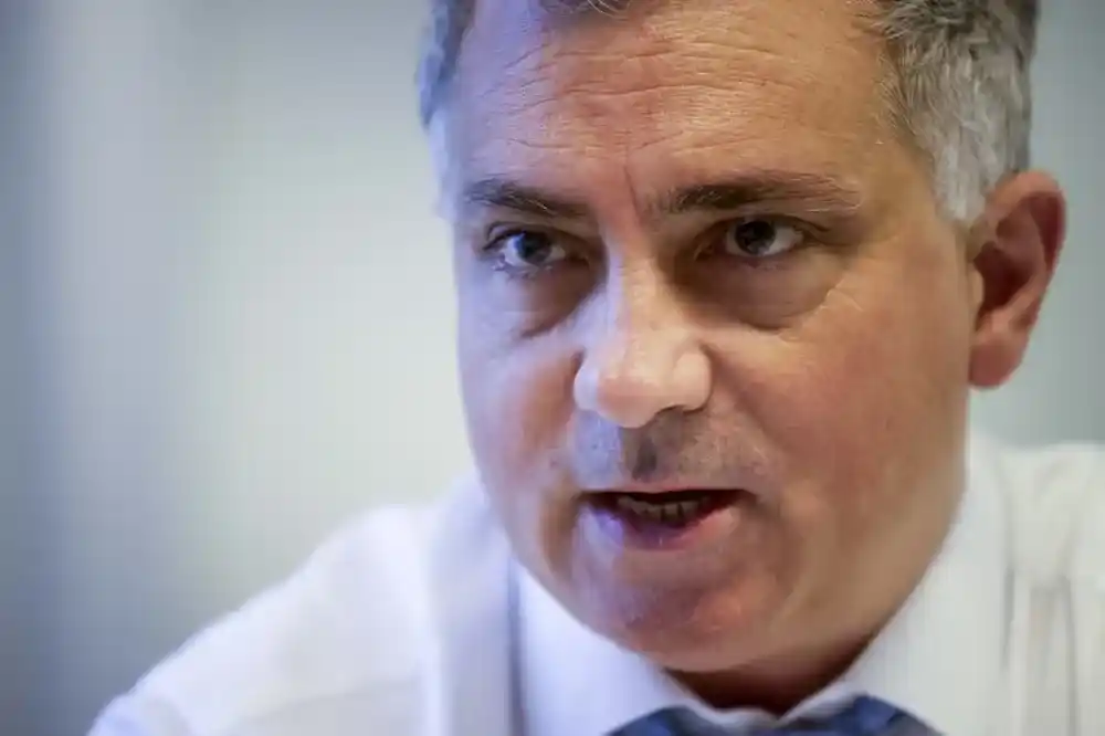 El presidente de LLA en Provincia de Buenos Aires, Sebastián Pareja.