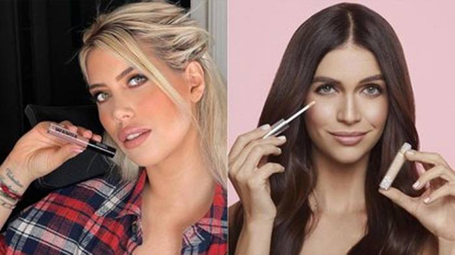 Wanda Nara sacó su línea de maquillaje ¡Y Zaira salió al ataque!