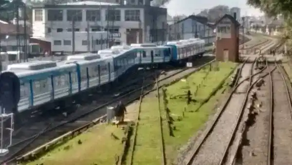 Descarriló un tren del Sarmiento: Hay heridos 