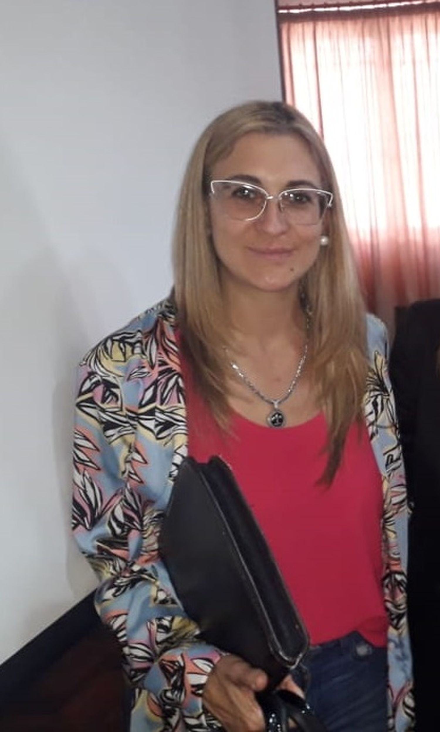 La Dra. Rodríguez explicó como asisten a las víctimas de violencia de género