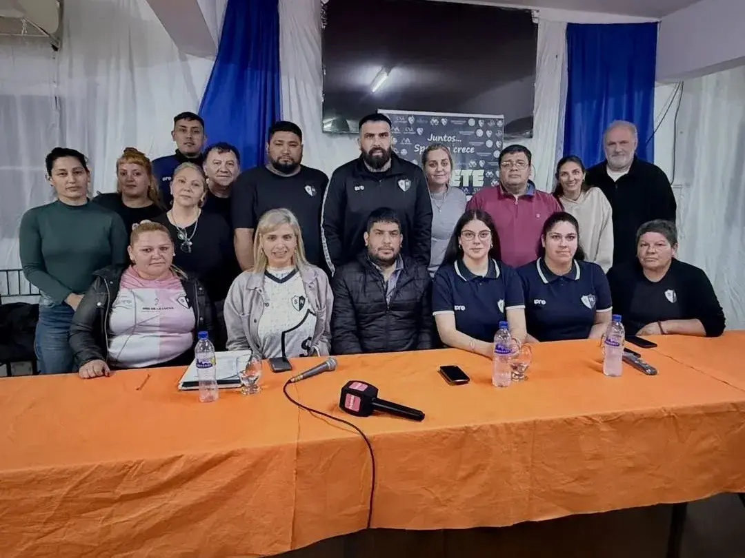 La nueva Comisión Directiva del "Negro"  de la la lista “Sportivo Avanza”. Foto: sportivonorteoficial