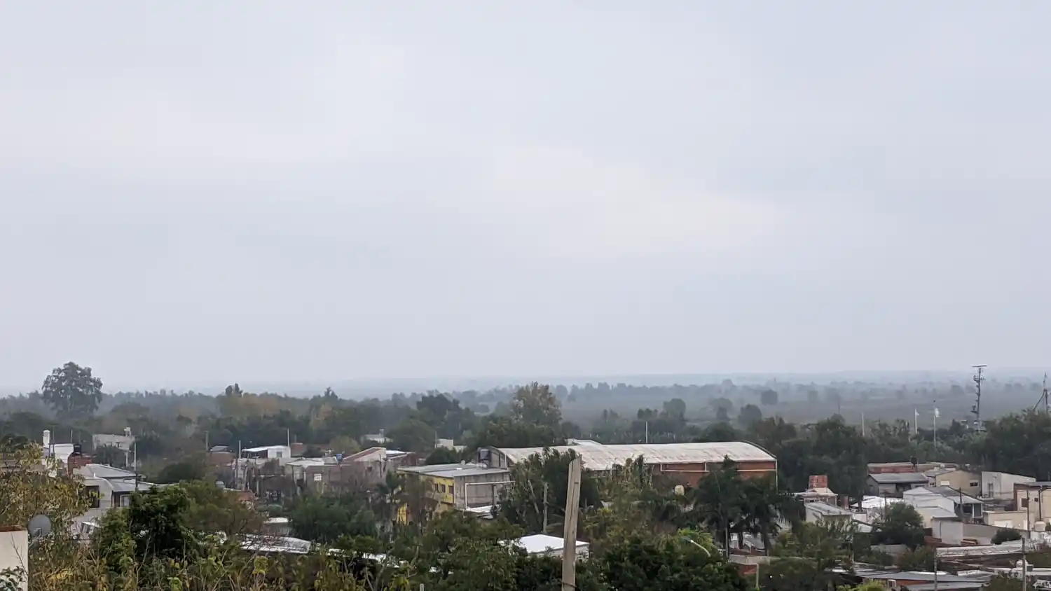 Mañana de niebla y viento