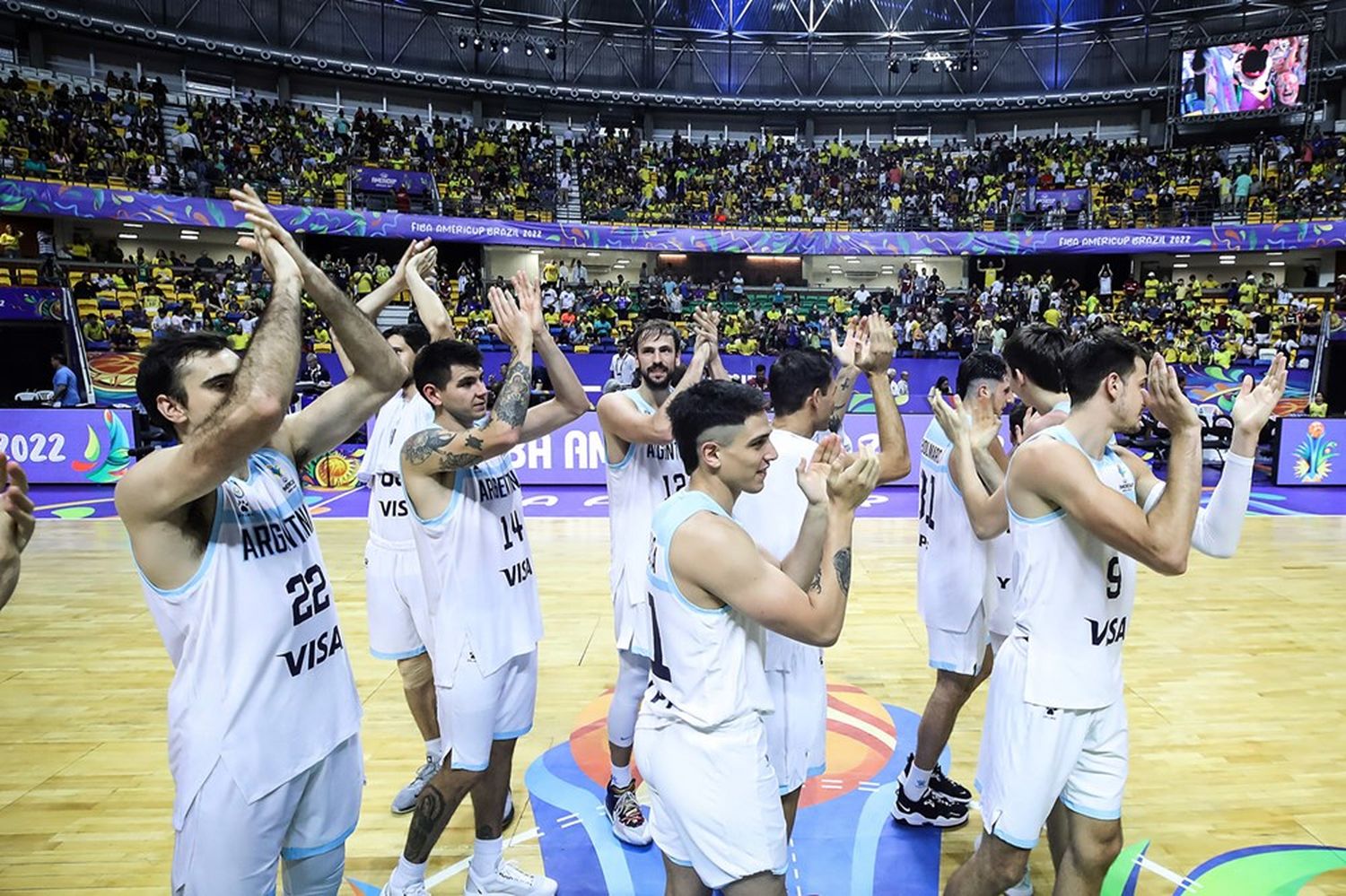 AmeriCup 2022: la Selección Argentina superó a Estados Unidos y jugará la final ante Brasil