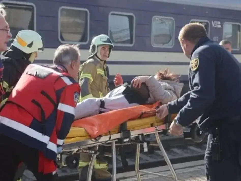 Rusia atacó una estación ferroviaria en Ucrania