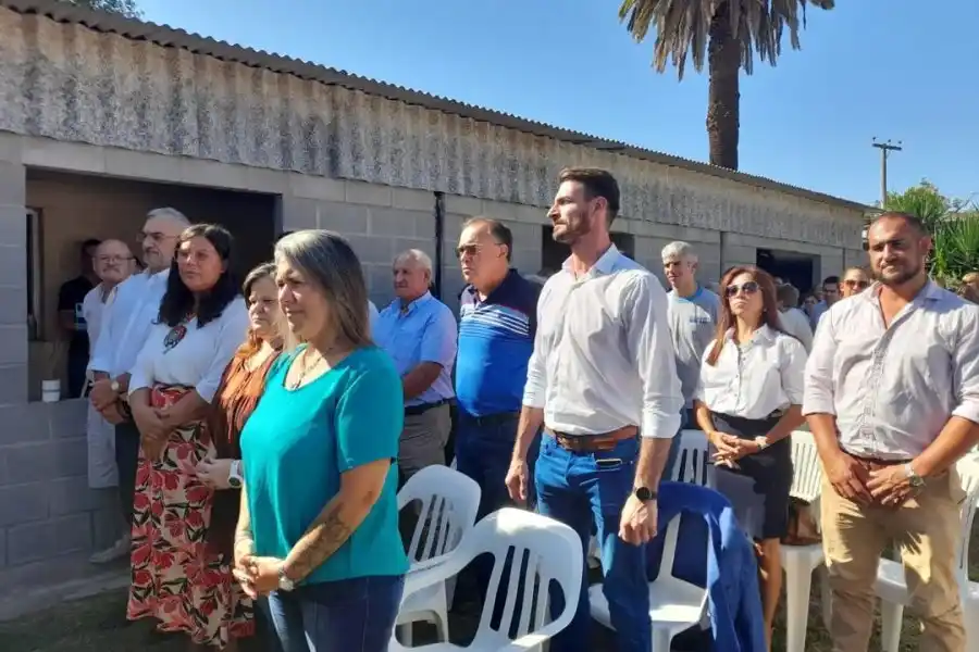 El Punto Violeta llegó a María Juana: autoridades participaron de la inauguración 