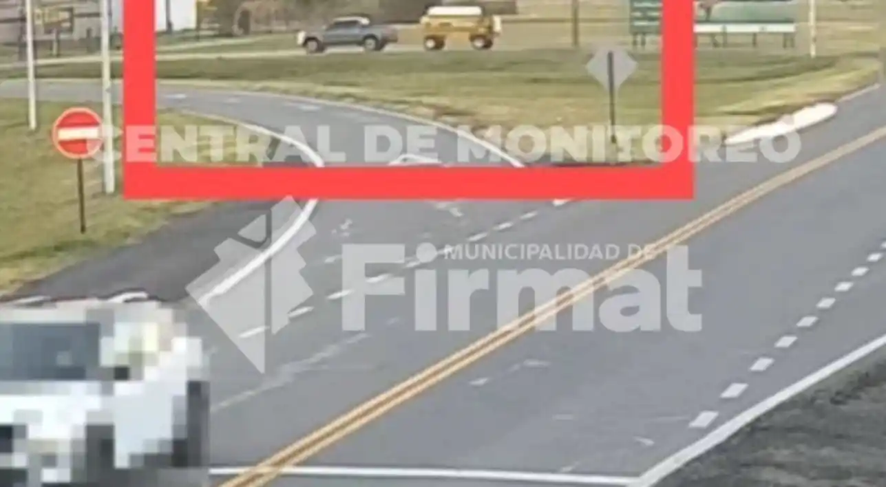 En la imagen se ve el acoplado cisterna robado en Carmen. Foto: Municipalidad de Firmat.